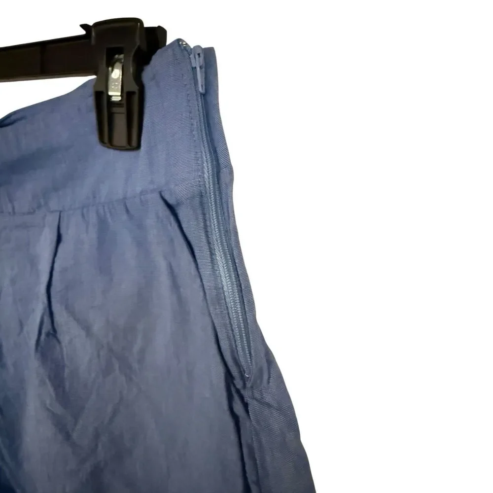 Peixoto Copacabana High-Waist Swim Cover-Up Shorts Size S Blue - Picture 3 of 7